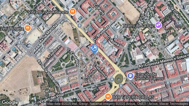 Ubicación de la subastas Subasta de garaje en ALBACETE