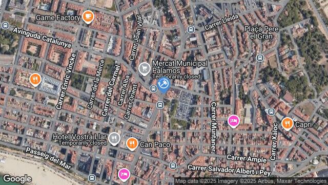 Ubicación de la subastas Subasta de vivienda en Palamós