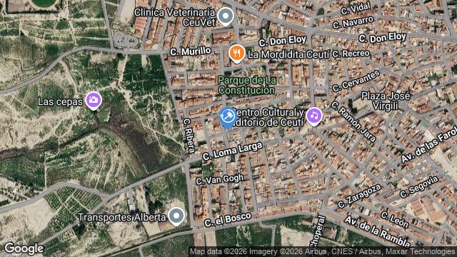 Ubicación de la subastas Subasta de cl ramon gaya ( ceutÍ) en CEUTÍ