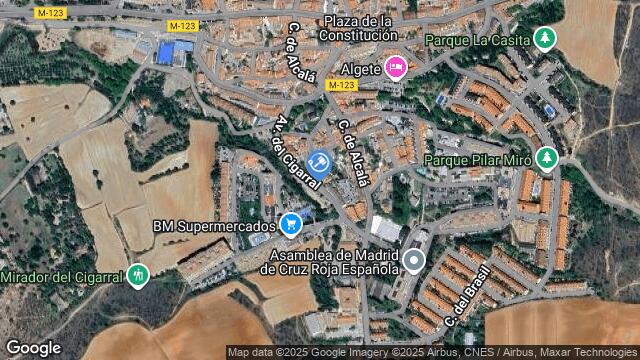 Ubicación de la subastas Subasta de vivienda en ALGETE