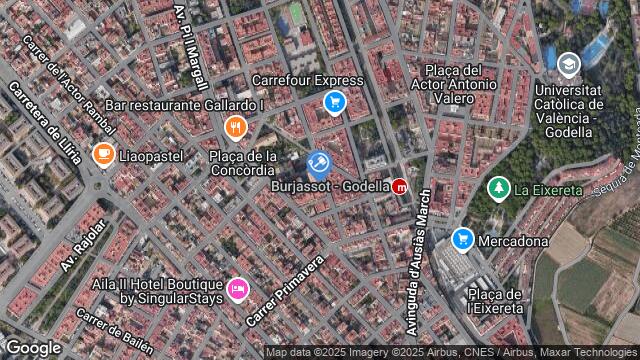 Ubicación de la subastas Subasta de vivienda en BURJASSOT