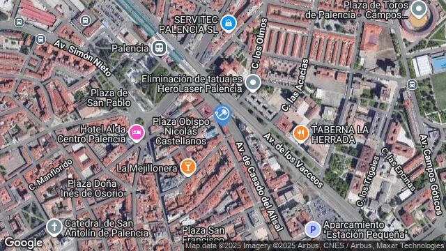 Ubicación de la subastas Subasta de garaje en PALENCIA