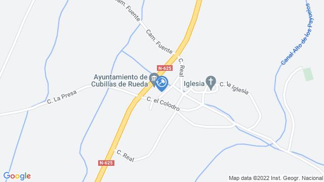 Ubicación de la subastas Subasta de finca rústica en CUBILLAS DE RUEDA