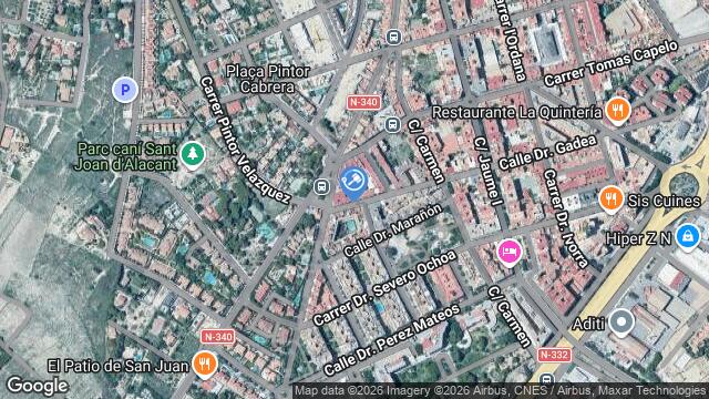 Ubicación de la subastas Subasta de vivienda en SANT JOAN D'ALACANT