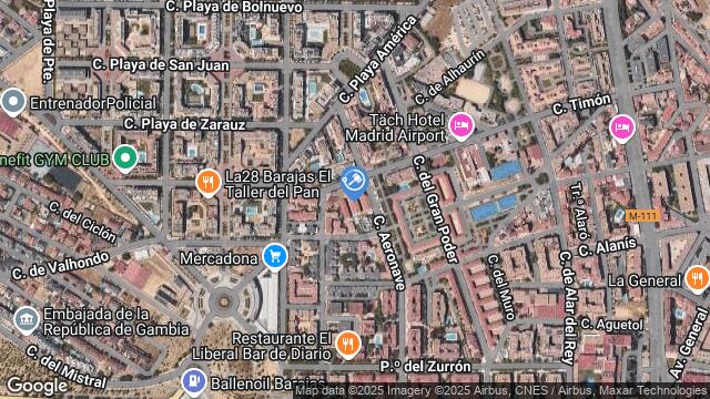 Ubicación de la subastas Subasta de cl aeronave ( madrid) en MADRID