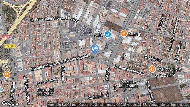 Ubicación de la subastas Subasta de trastero en Torrevieja