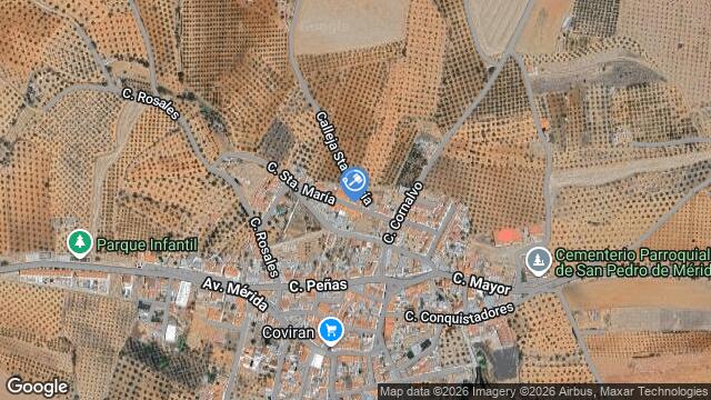 Ubicación de la subastas Subasta de vivienda en SAN PEDRO DE MÉRIDA