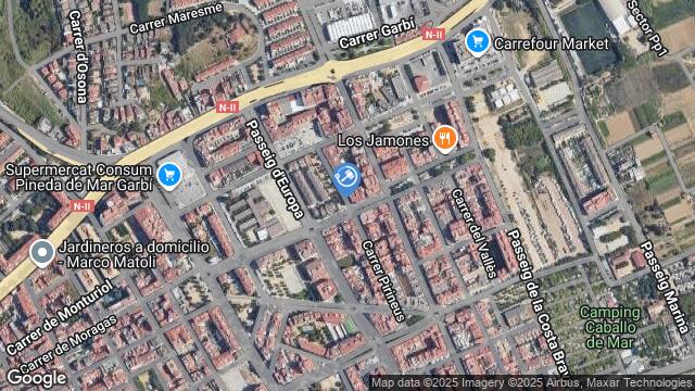 Ubicación de la subastas Subasta de local comercial en PINEDA DE MAR