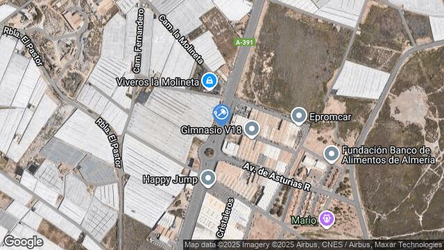 Ubicación de la subastas Subasta de vivienda en Roquetas de Mar