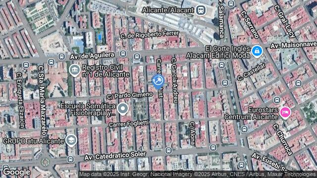 Ubicación de la subastas Subasta de trastero en ALACANT/ALICANTE