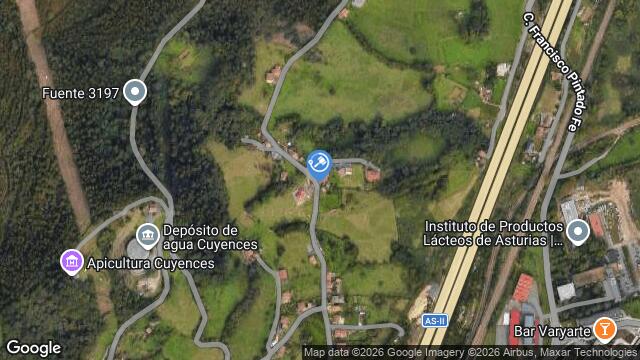 Ubicación de la subastas Subasta de finca rústica en OVIEDO