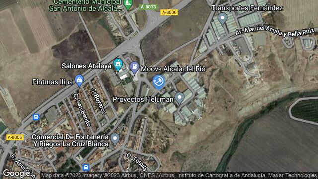 Ubicación de la subastas Subasta de local comercial en ALCALÁ DEL RÍO