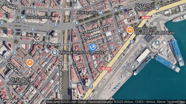 Ubicación de la subastas Subasta de vivienda en MALAGA