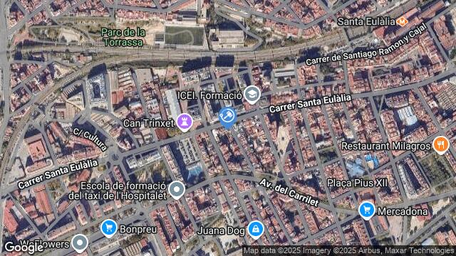 Ubicación de la subastas Subasta de vivienda en Hospitalet de Llobregat (L')