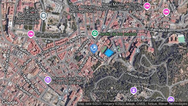 Ubicación de la subastas Subasta de vivienda en MALAGA