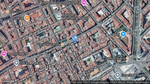 Ubicación de la subastas Subasta de garaje en Barcelona
