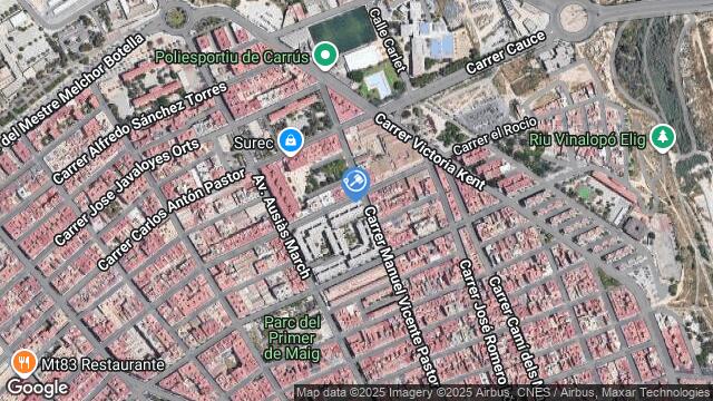 Ubicación de la subastas Subasta de vivienda en ELCHE