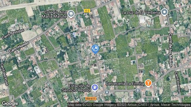Ubicación de la subastas Subasta de solar en Murcia