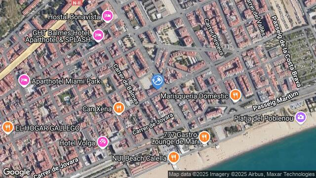 Ubicación de la subastas Subasta de vivienda en calella
