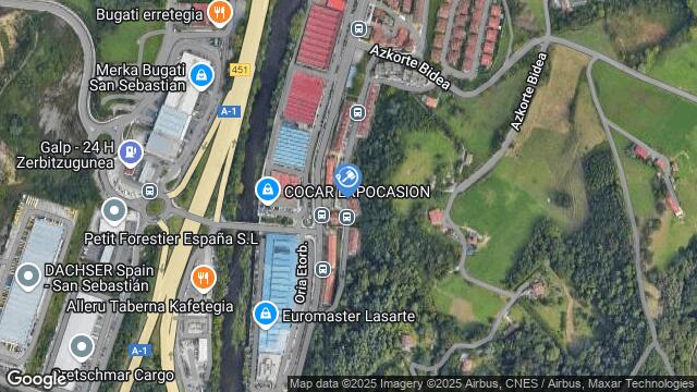Ubicación de la subastas Subasta de cl zelaialde ( lasarte-oria) en LASARTE-ORIA