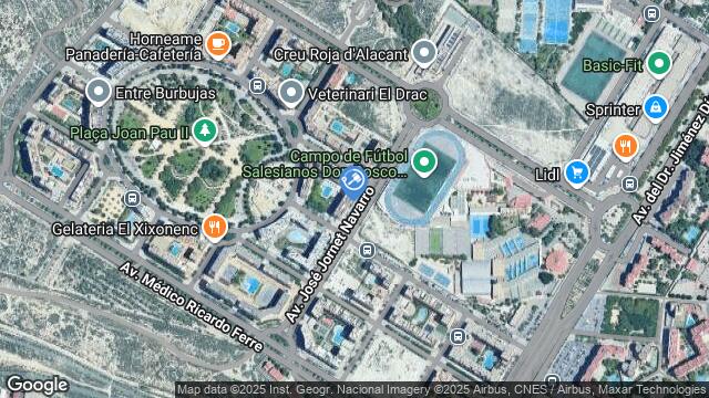 Ubicación de la subastas Subasta de garaje en Alicante