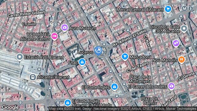 Ubicación de la subastas Subasta de cl azarbe en Alicante