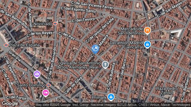 Ubicación de la subastas Subasta de garaje en MADRID