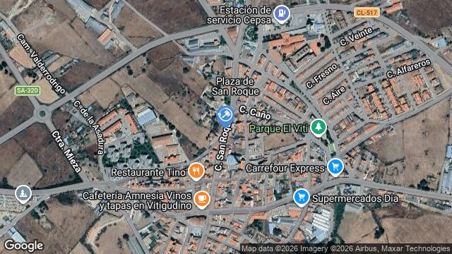 Ubicación de la subastas Subasta de local comercial en VITIGUDINO