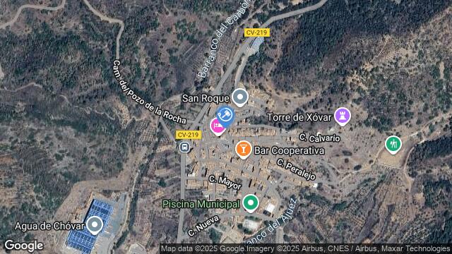 Ubicación de la subastas Subasta de vivienda en CHOVAR