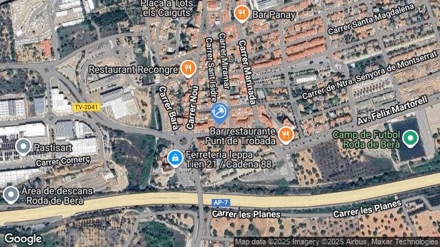 Ubicación de la subastas Subasta de vivienda en Roda de Bara