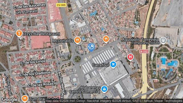 Ubicación de la subastas Subasta de vivienda en TORREVIEJA