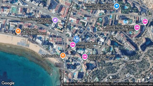 Ubicación de la subastas Subasta de vivienda en BENIDORM