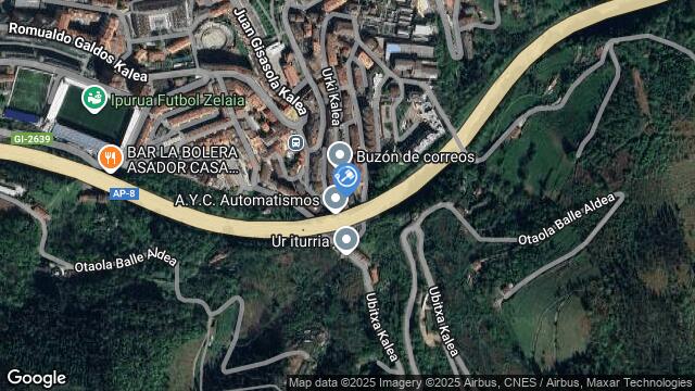 Ubicación de la subastas Subasta de vivienda en EIBAR