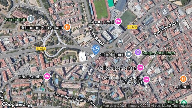 Ubicación de la subastas Subasta de garaje en LLORET DE MAR