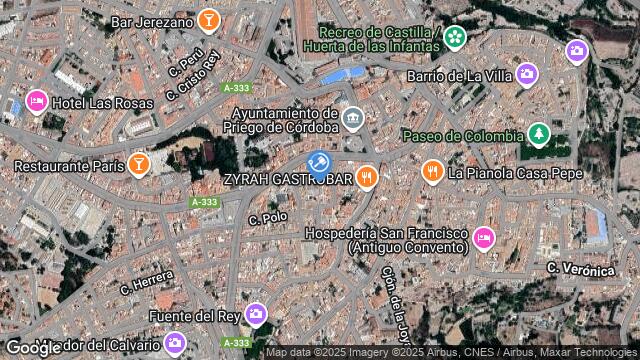 Ubicación de la subastas Subasta de vivienda en Priego de Córdoba