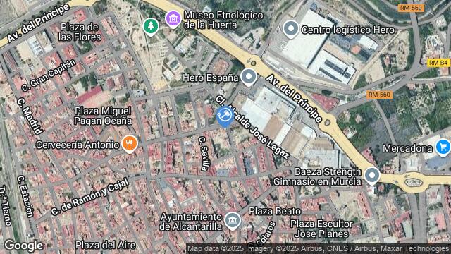 Ubicación de la subastas Subasta de vivienda en ALCANTARILLA