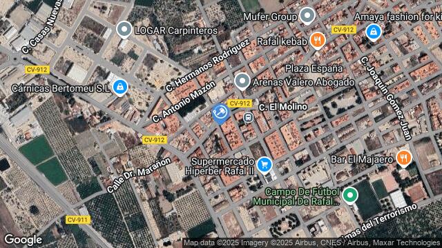 Ubicación de la subastas Subasta de local comercial en RAFAL