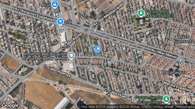 Ubicación de la subastas Subasta de vivienda en San Javier