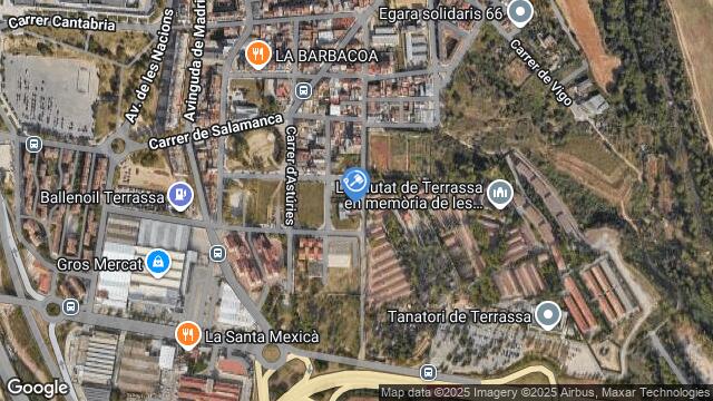 Ubicación de la subastas Subasta de vivienda en Terrassa