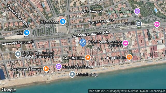 Ubicación de la subastas Subasta de vivienda en CALAFELL