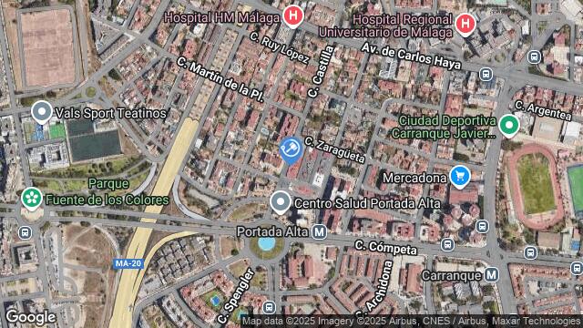 Ubicación de la subastas Subasta de vivienda en MALAGA