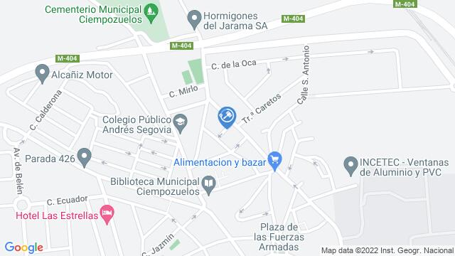 Ubicación de la subastas Subasta de vivienda en CIEMPOZUELOS