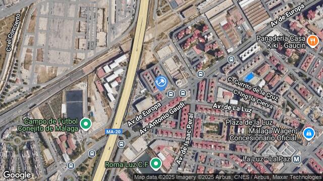 Ubicación de la subastas Subasta de vivienda en MALAGA