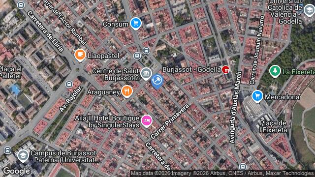 Ubicación de la subastas Subasta de cl colon ( burjassot) en BURJASSOT