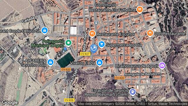 Ubicación de la subastas Subasta de av novelda en Alicante