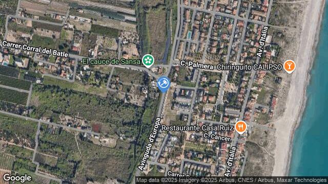 Ubicación de la subastas Subasta de otros en ALMARDÁ (SAGUNTO)