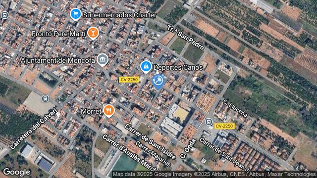 Ubicación de la subastas Subasta de local comercial en MONCOFAR