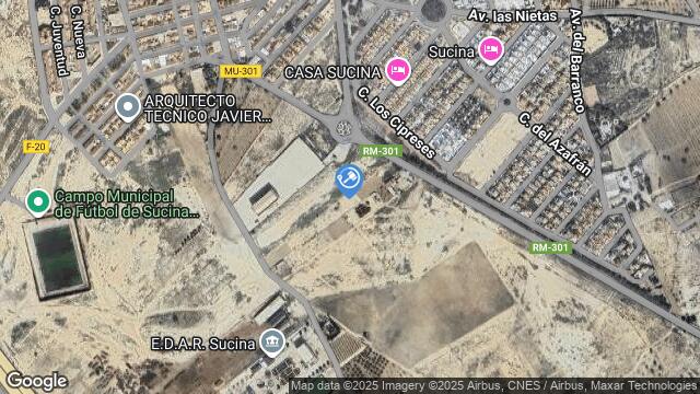 Ubicación de la subastas Subasta de vivienda en Murcia