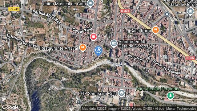 Ubicación de la subastas Subasta de vivienda en GATA DE GORGOS