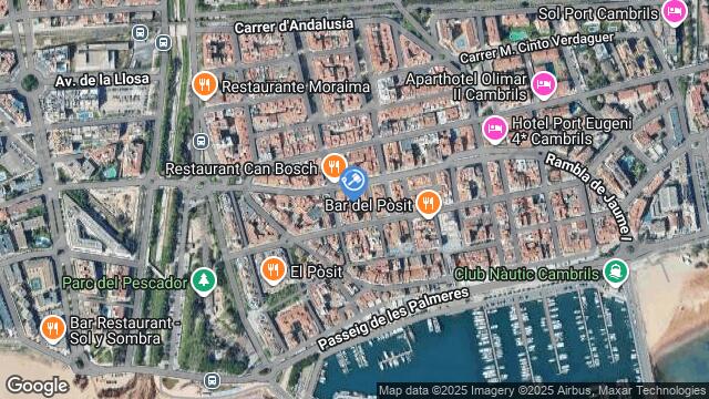 Ubicación de la subastas Subasta de garaje en CAMBRILS